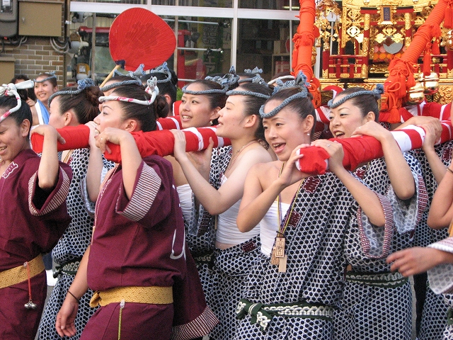 津南町観光協会 津南案内人ブログ 熊野三社祭女神輿